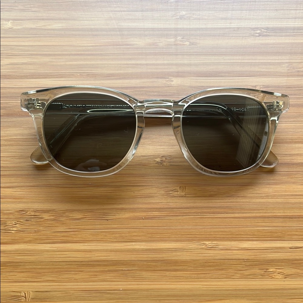 Kolo Chester Clear Frame Black Lens Men’s Sunglasses